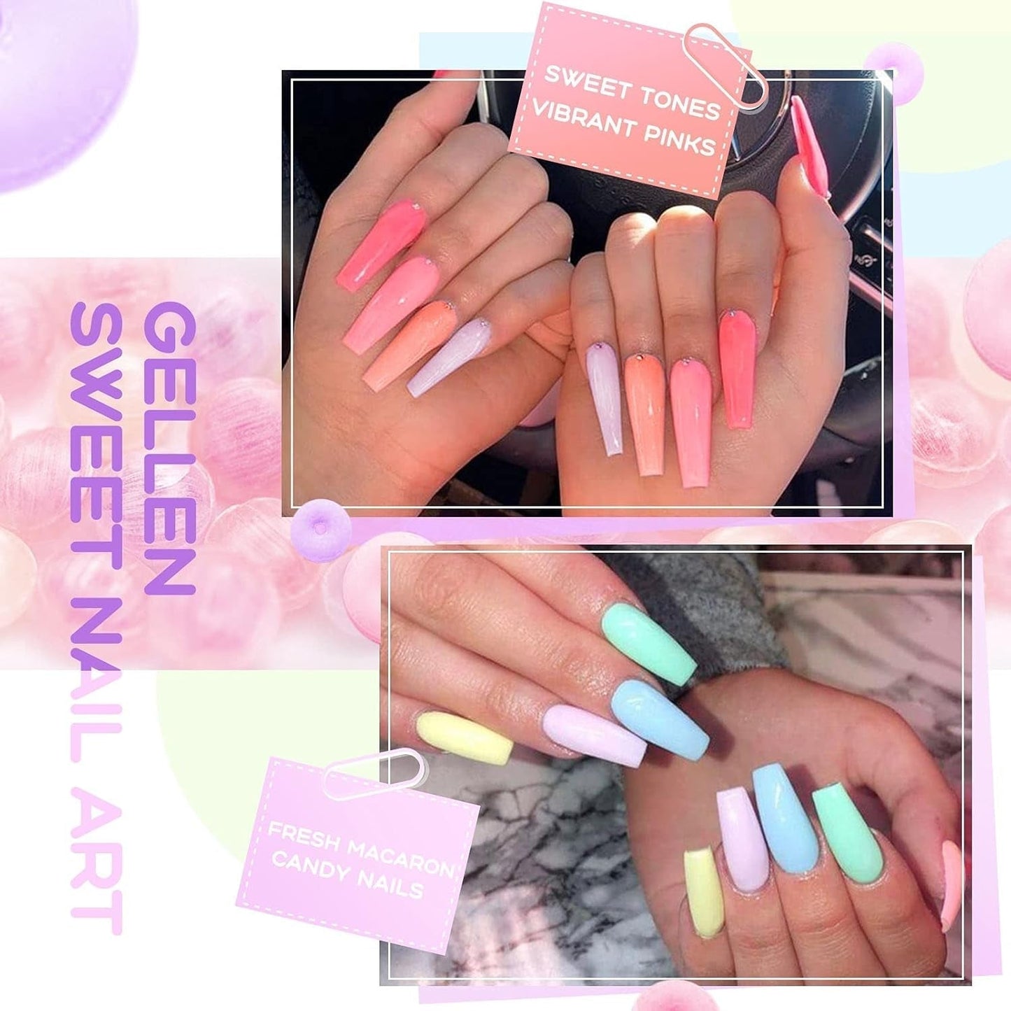 Gel Nail Polish, 16 Colors Gel Nail Polish Set, Need U V Cured Gel Nail Polish Set for Gift, Including  Gel Base and Top Coat for Nails Prep