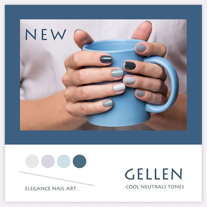 Gel Nail Polish, 16 Colors Gel Nail Polish Set, Need U V Cured Gel Nail Polish Set for Gift, Including  Gel Base and Top Coat for Nails Prep
