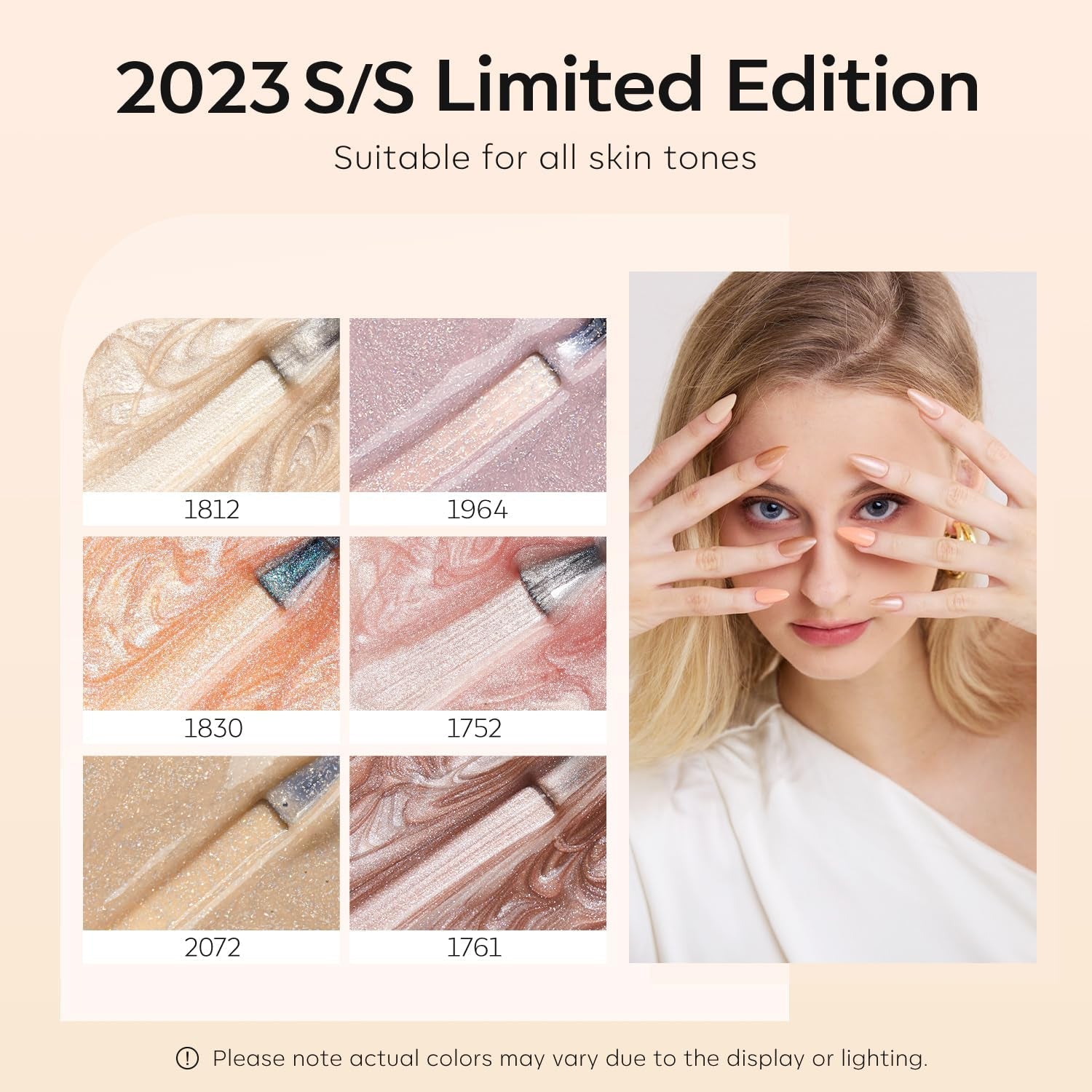 Gel Nail Polish Set, Nude 6 Colors Neutral Gel Polish Skin Tone Pink Glitter Nail Polish Shimmery Pear Gel Polish Starter Kit Soak off All Season Nude Gel Nail Polish LED Manicure DIY Salon - WORLD TIME VISITS
