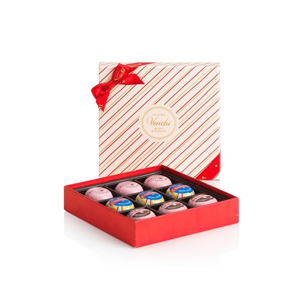 ' - Gift Box with Assorted Chocolates, 5.22 Oz - Gift Idea - Gluten Free - WORLD TIME VISITS