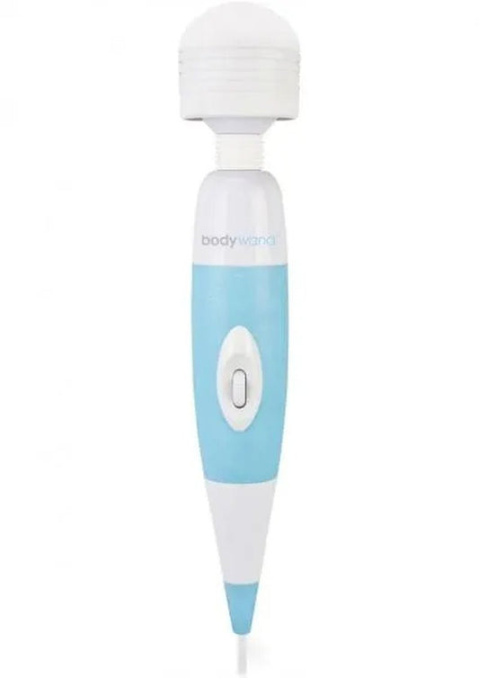 Gift Set of Bodywand Plug in Massager Blue USA and One Screaming O Ultimate Disposable Vibrating Ring - WORLD TIME VISITS