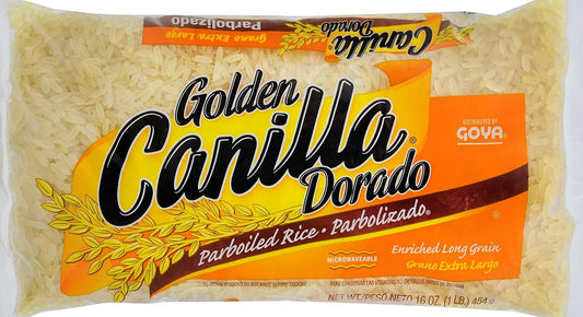 Golden Canilla Long Grain Parboiled Rice, 1 Pound - WORLD TIME VISITS