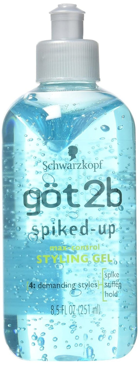 Got 2B Gel Spiked - Up 8.5Oz. (2 Pack) - WORLD TIME VISITS