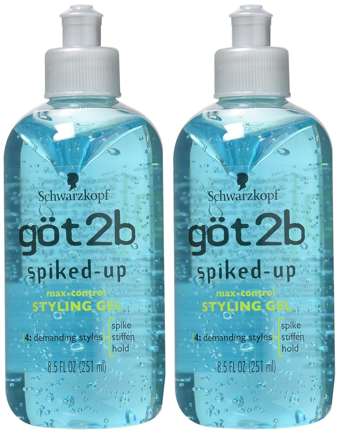 Got 2B Gel Spiked-Up 8.5Oz. (2 Pack)