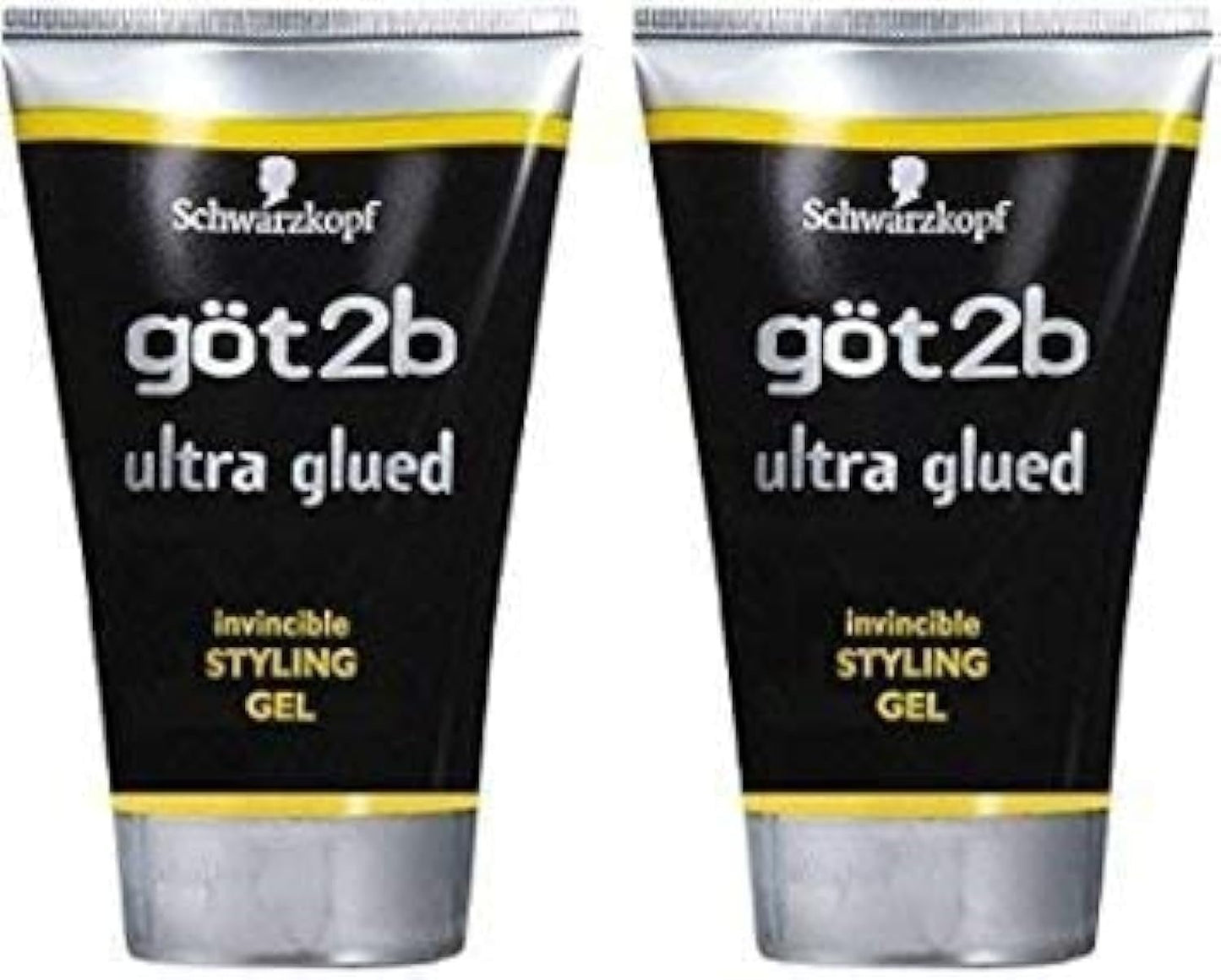 Got 2B Ultra Glued Invincible Styling Gel, 1.25 Ounce (2 Pack)
