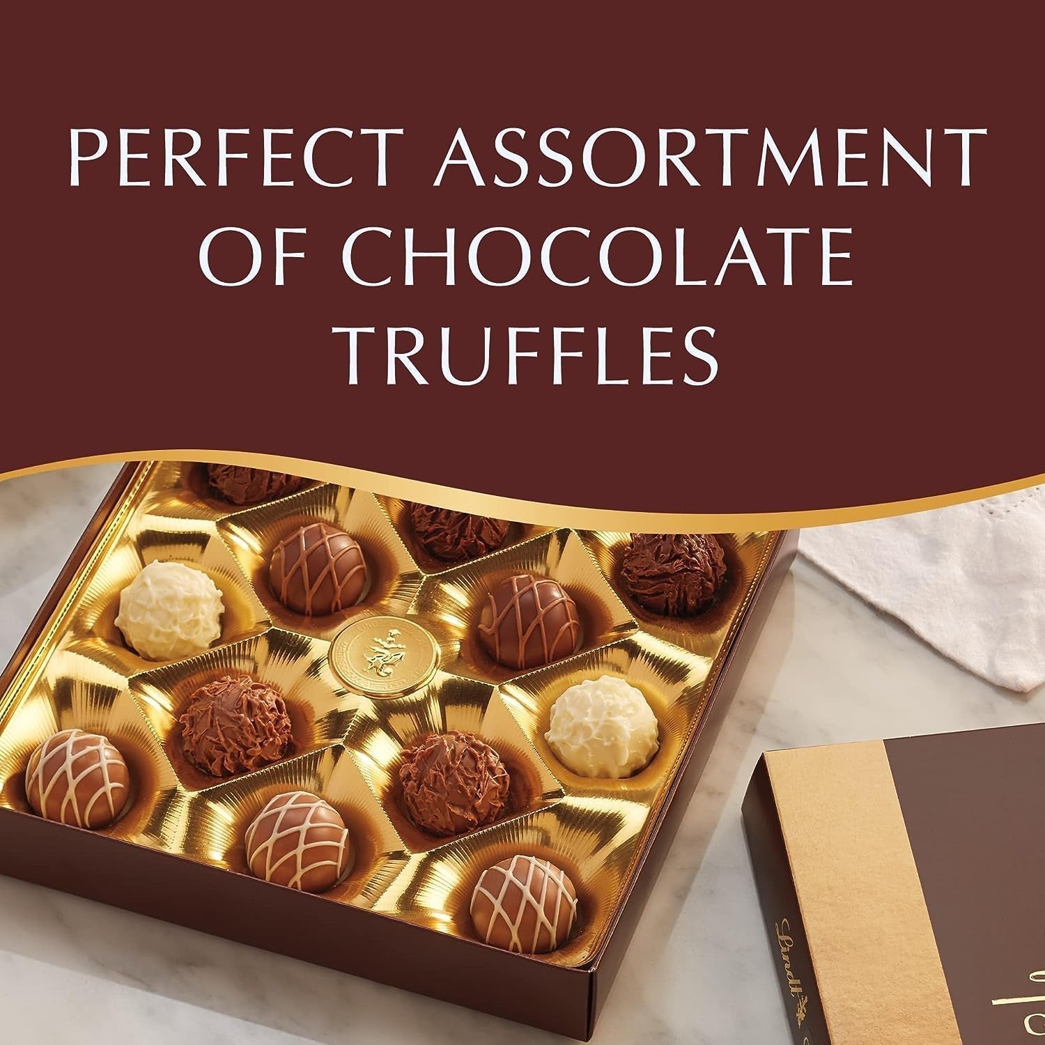 Gourmet Chocolate Truffles Gift Box, Assorted Chocolate Truffles, Great for Gift Giving, 14.7 Ounces - WORLD TIME VISITS