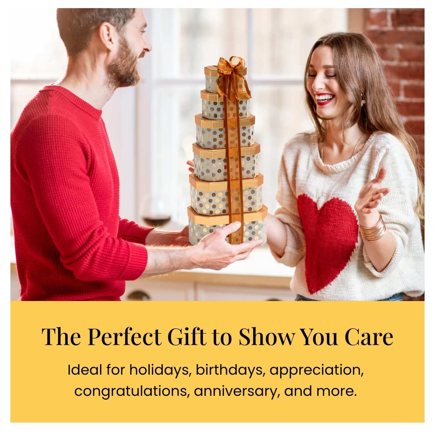 Gourmet Food Gift Basket Snack Gifts for Women, Men, Families, Delivery For, Appreciation, Chocolate, Thank You, Birthday, Corporate, Congratulations - WORLD TIME VISITS