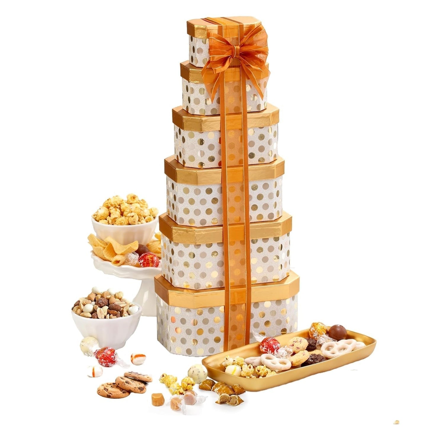 Gourmet Food Gift Basket Snack Gifts for Women, Men, Families, Delivery For, Appreciation, Chocolate, Thank You, Birthday, Corporate, Congratulations - WORLD TIME VISITS