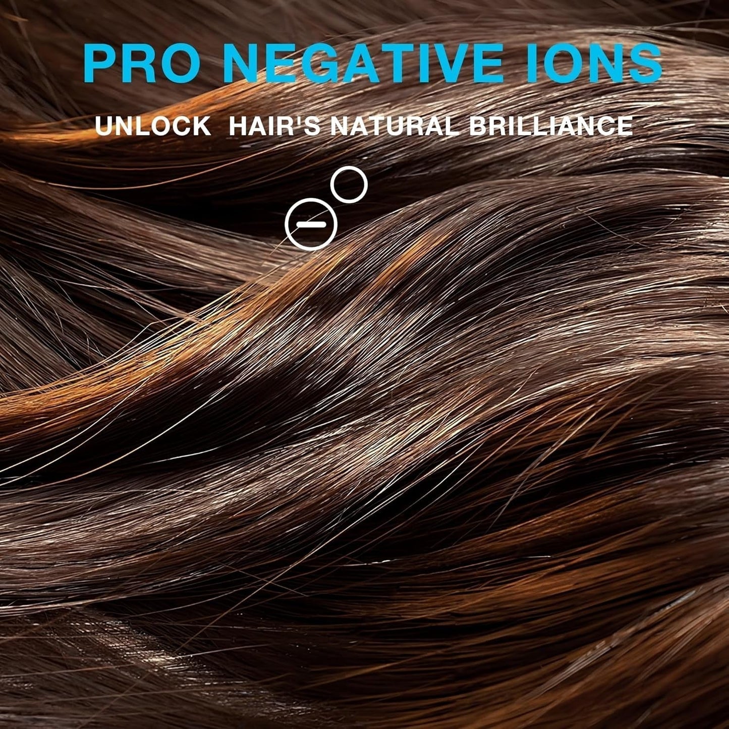 Hair Blow Dryer 150000 RPM, 200 Million Negative Ionic Blow Professional Hair Dryer with Diffuser, 3 Temps/2 Speeds, 6.56 Ft Cord Fast Drying and Portable for Home Traveling, Black