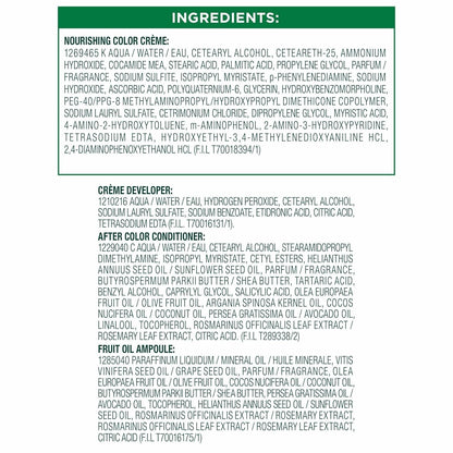 Hair Color Nutrisse Nourishing Creme, 415 Soft Mahogany Dark Brown (Raspberry Truffle) Permanent Hair Dye, 1 Count (Packaging May Vary)