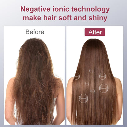 Hair Dryer, Professional Ionic Salon Blow Dryer with Diffuser for Women and Men, 5X Fast Drying, Powerful and Quiet Hair Blow Dryer for Fast & Easy Styling (1875 Watts)