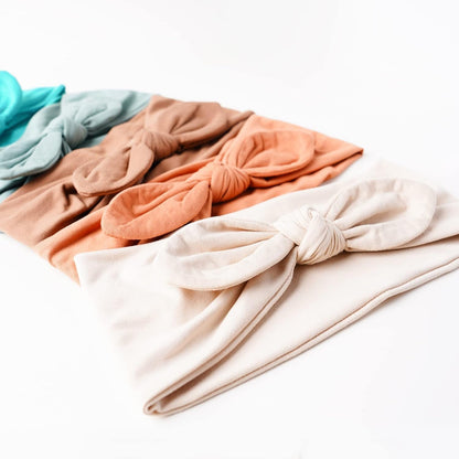 Headbands for Women Non Slip Hair Bands with Bows Rabbit Ears Workout Running Sport Sweat Elastic Hair Wrap for Girls Hair Accessories 12 Pack