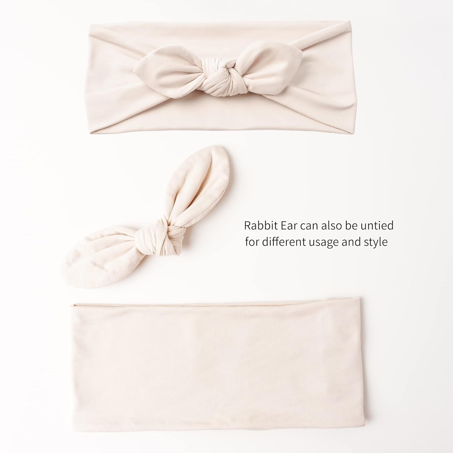Headbands for Women Non Slip Hair Bands with Bows Rabbit Ears Workout Running Sport Sweat Elastic Hair Wrap for Girls Hair Accessories 12 Pack - WORLD TIME VISITS