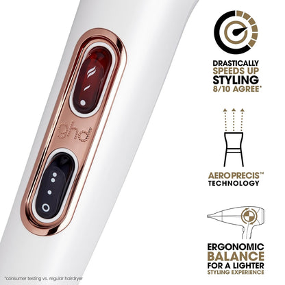 Helios & Flight+ Travel Size Hair Dryers | Professional Blow Dryer | Salon - Worthy Blowout with Ultra Powerful Airflow | Longer Life + Brushless Motor - WORLD TIME VISITS