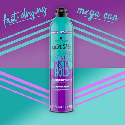 High Hold Hair Spray Mega Can, 18 Oz - WORLD TIME VISITS