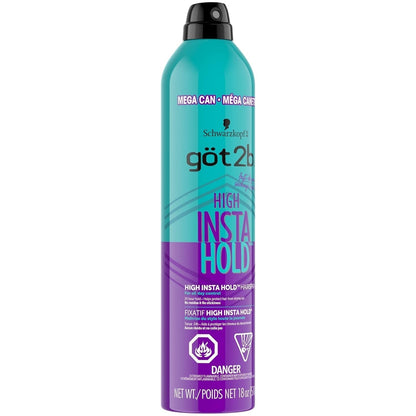 High Hold Hair Spray Mega Can, 18 Oz