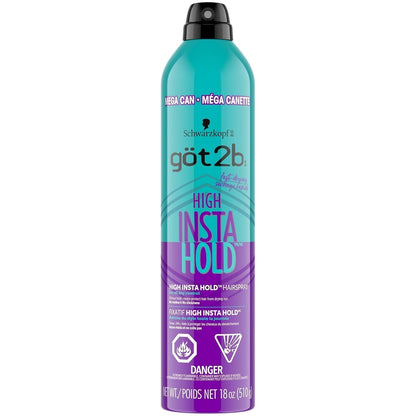 High Hold Hair Spray Mega Can, 18 Oz - WORLD TIME VISITS