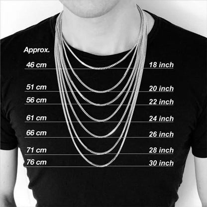 High Quality 925 Sterling Silver 12MM Width Male Jewelry 925 Solid Silver Fashion Jewelry Men Curb Chain Necklace Bracelet 8-30 inches