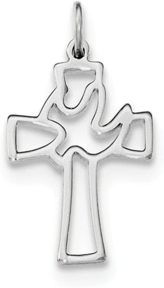 Holy Spirit of Promise Dove Cross Pendant - WORLD TIME VISITS