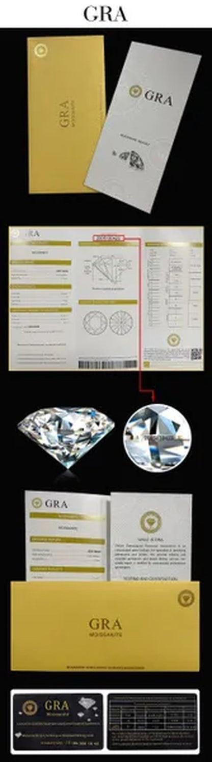 HOLYCOME Natural Diamonds DEFIJ Color Round Shape VVS1 Excellent Clarity Natual Diamonds With GRA Certificate Report and 2.0 CaratRetail Price $9999