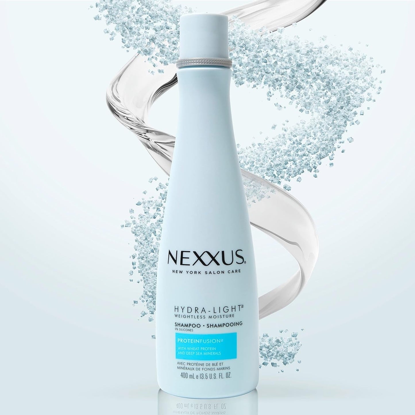 Hydra-Light Weightless Moisture Shampoo Replenishing Shampoo for Oily Hair Silicone Free 13.5 Oz