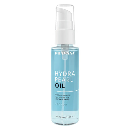 Hydra Pearl Oil Vitamin Complex | Creates Smooth, Shiny, Deeply Nourished Hair | Fights Frizz & Humidity | Strengthens & Reduces Breakage | Heat Thermal Protection | 2.2 Fl Oz - WORLD TIME VISITS