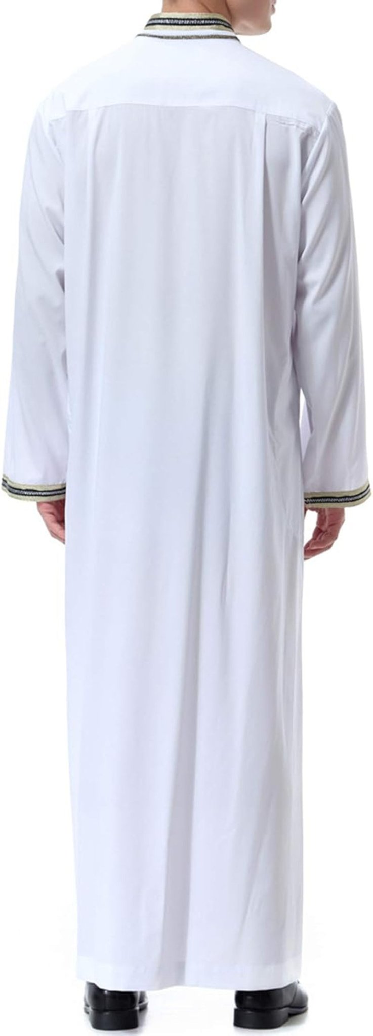 Islamic Mens Clothing Kaftan Maxi-Muslim Male Shirt Long Sleeve Abaya Dubai Cotton…