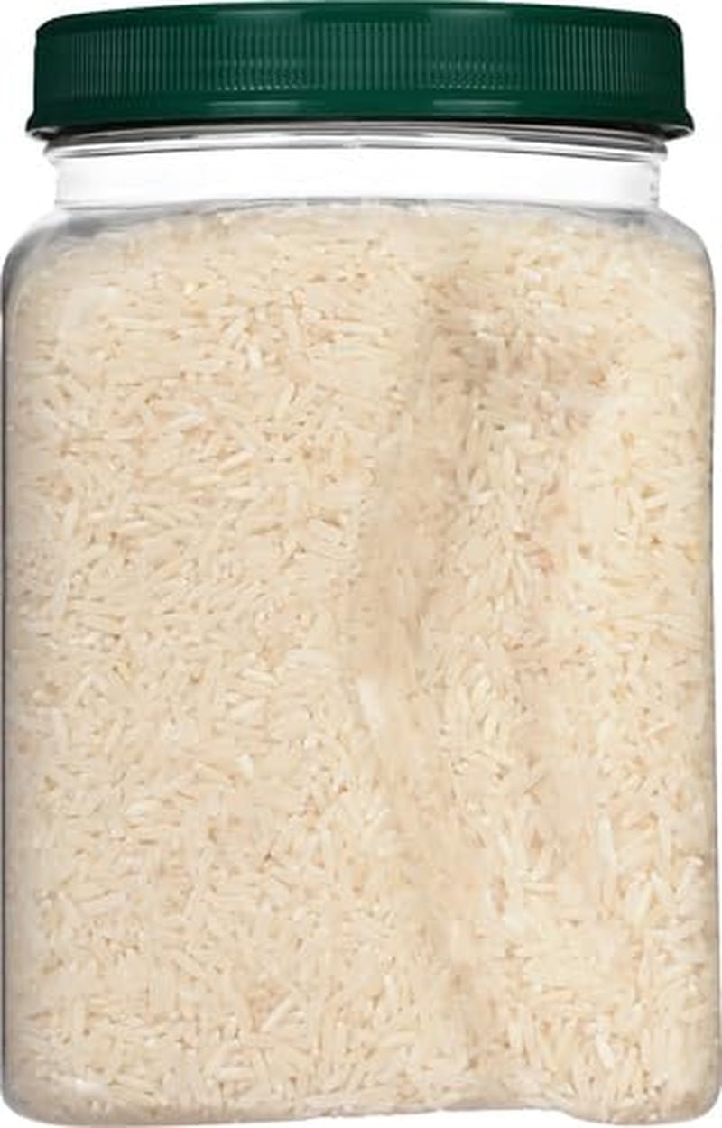 Jasmati Rice, Long-Grain Jasmine Rice, Premium Gluten Free Rice, Non-Gmo, 32 Ounce Jar