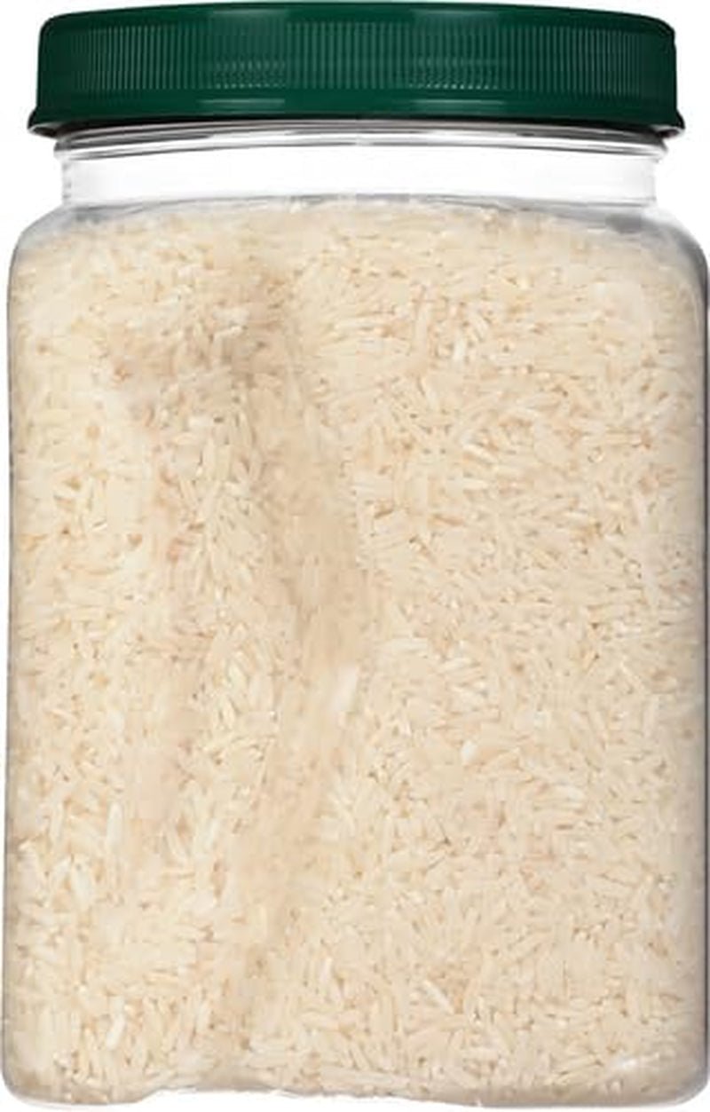 Jasmati Rice, Long-Grain Jasmine Rice, Premium Gluten Free Rice, Non-Gmo, 32 Ounce Jar