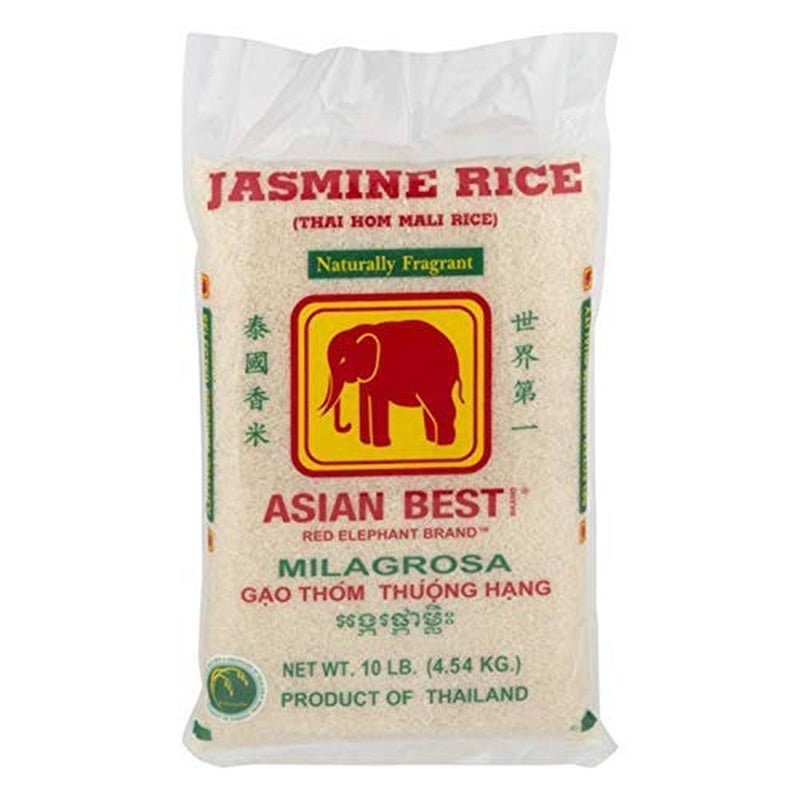 Jasmine Rice, 10 Pound, 160 Ounce - WORLD TIME VISITS