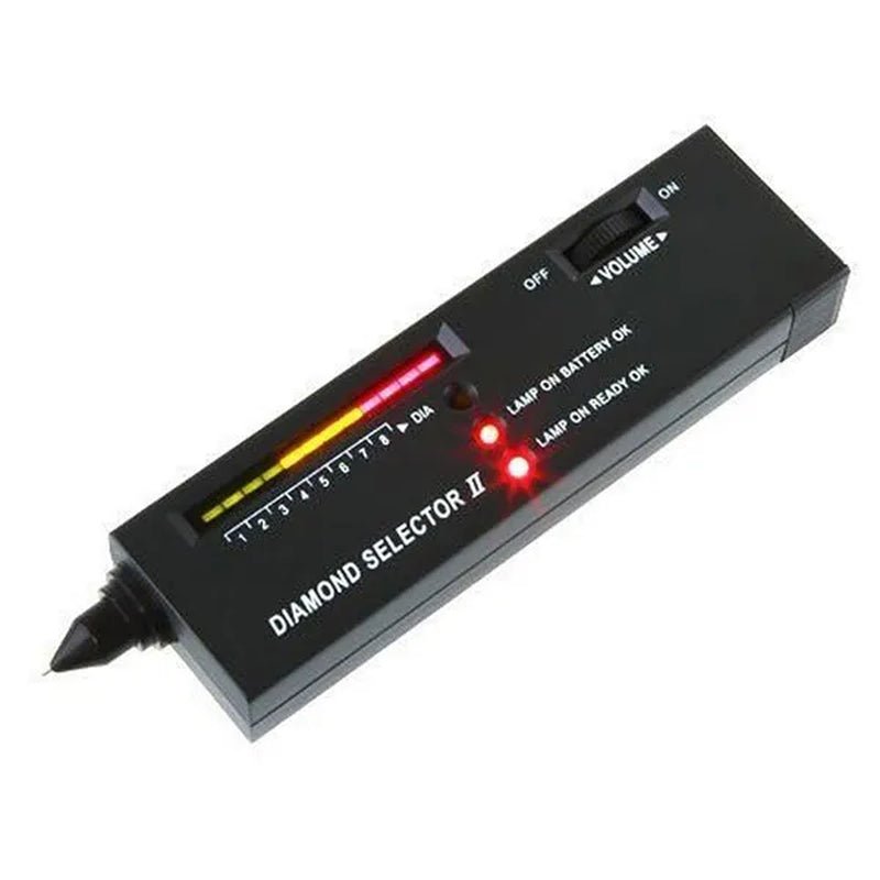 Jewellery Diamond Hardness Meter Gemstone Gem Tester Selector LED Diamond Indicator Test Pen Audio Portable Jewelry Tester Tool - WORLD TIME VISITS