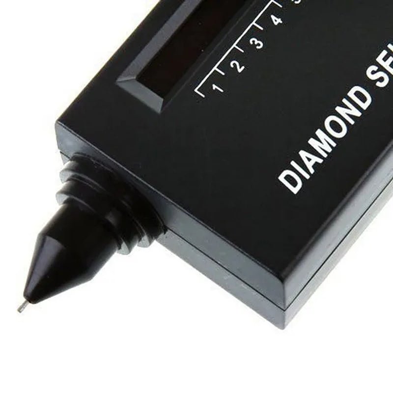 Jewellery Diamond Hardness Meter Gemstone Gem Tester Selector  LED Diamond Indicator Test Pen  Audio Portable  Jewelry Tester Tool