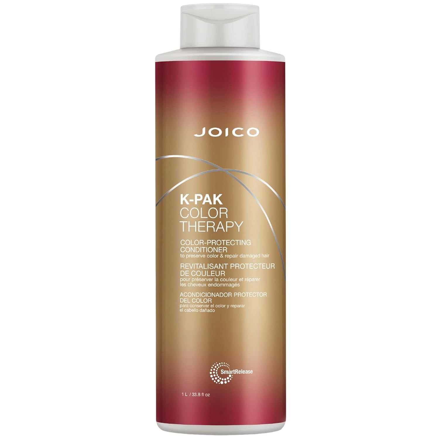 K - PAK Color Therapy Color - Protecting Conditioner | for Color - Treated Hair | Boost Shine | Improve Elasticity | Repair Breakage | Rebuild Damaged Hair | with Keratin & Argan Oil - WORLD TIME VISITS