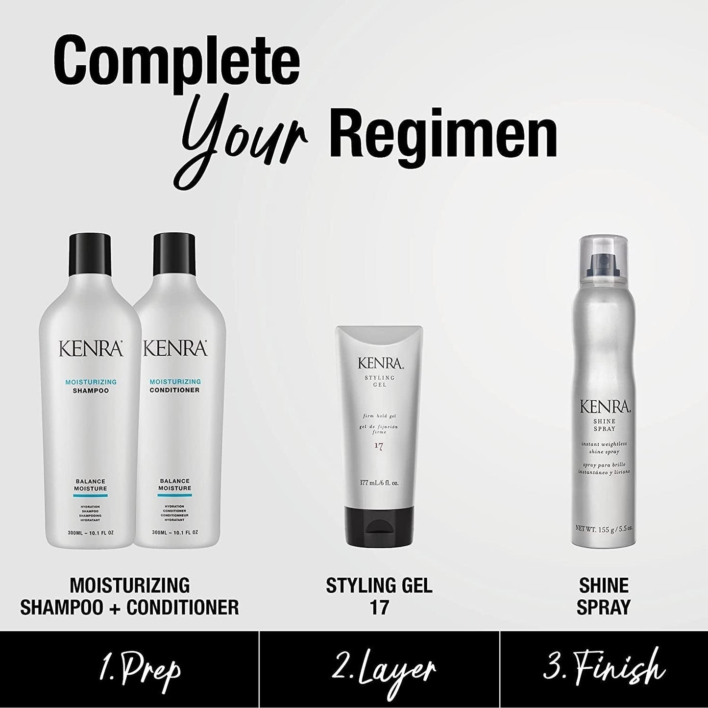 Kenra Styling Gel 17 | High Hold Gel | Creates Fullness & Adds Shine | Controls Coarse, Unruly Hair Textures | Alcohol-Free, Non-Drying, & Non-Flaking | Medium to Coarse Hair