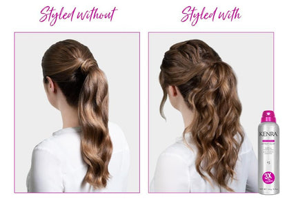 Kenra Volumizing Spray Clay 15 | Bodifying, Fullness Spray | 3X the Fullness | Medium Hold | Provides Texture & Volume with a Long - Lasting Finish | All Hair Types - WORLD TIME VISITS