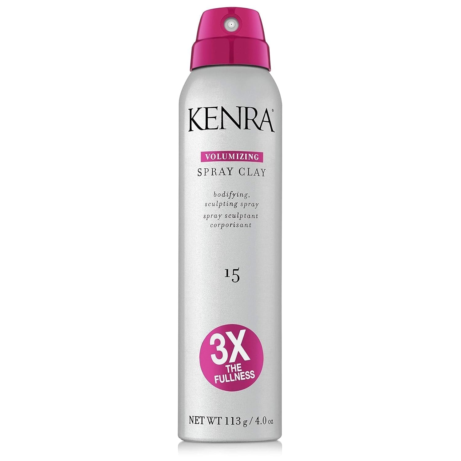 Kenra Volumizing Spray Clay 15 | Bodifying, Fullness Spray | 3X the Fullness | Medium Hold | Provides Texture & Volume with a Long - Lasting Finish | All Hair Types - WORLD TIME VISITS