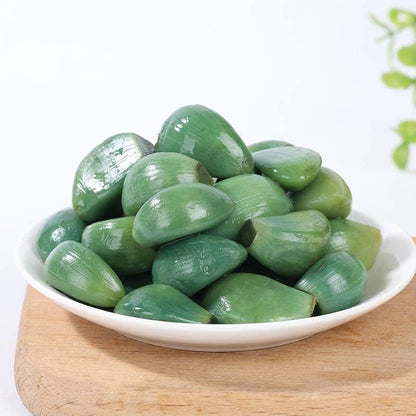 Laba Garlic,Jade Garlic,Pickled Vegetable,Fresh Green Garlic,250G/Pack,Sugar Garlic,Vegan,Pickled Garlic,Crisp Refreshing,Chinese Green Laba Garlic Pickled,Perfect for Rice,Chinese Specialty (2Pack) - WORLD TIME VISITS