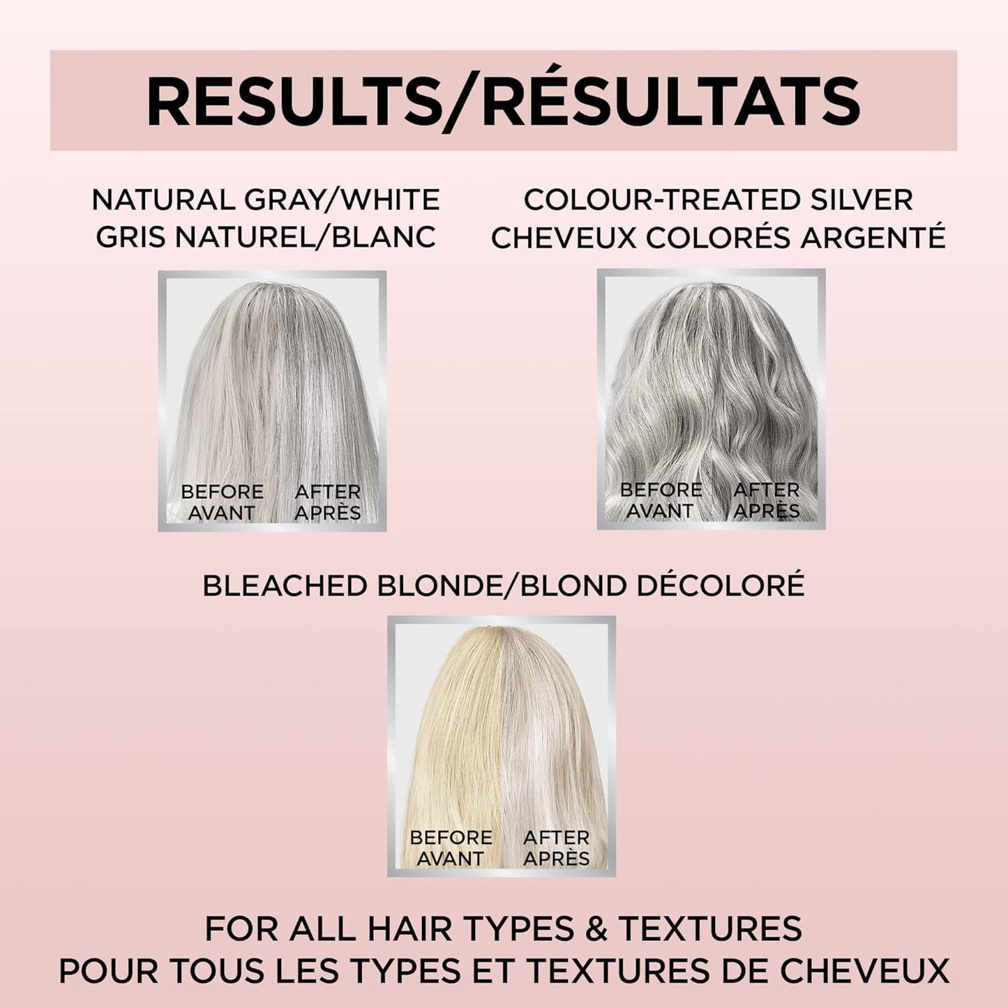 Le Color Gloss One Step In - Shower Toning Hair Gloss, Neutralizes Brass, Conditions & Boosts Shine, Silver, 4 Ounce - WORLD TIME VISITS
