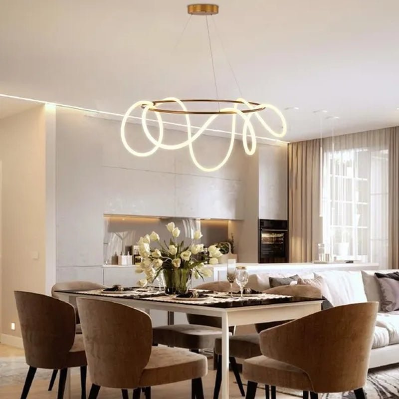 LED Pendant Light Simple Modern Lamp Dining Table Bar Chandelier  Lamp
