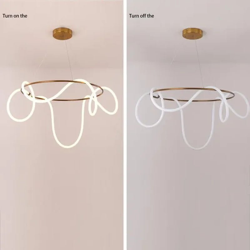 LED Pendant Light Simple Modern Lamp Dining Table Bar Chandelier Lamp - WORLD TIME VISITS