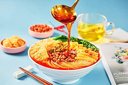 Liuzhou Rice Noodles, Rice Noodles, Noodles, ,Hot and Sour Noodles, Hot and Spicy Rice Noodles, Instant Noodles, Guangxi Specialty，Chinese Food ，Guangxi Snacks，Vegetarianism (3 Bag) - WORLD TIME VISITS