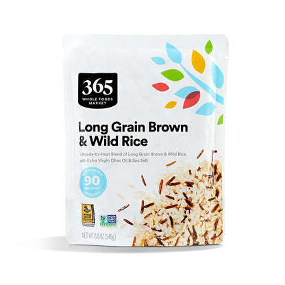 , Long Grain Brown and Wild Rice, 8.8 Ounce - WORLD TIME VISITS