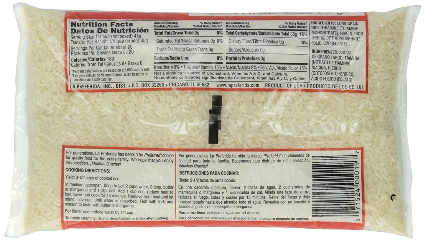 Long Grain Rice, 2 Lb - WORLD TIME VISITS