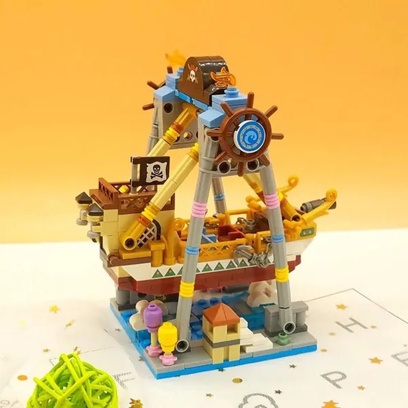 Loz Amusement Park Food Truck Merry - Go - Round Ferris Wheel Mini House Diamond Mini Building Block Cute Toys for Kids and Girls - WORLD TIME VISITS