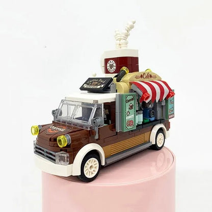 Loz Amusement Park Food Truck Merry-Go-Round Ferris Wheel Mini House Diamond Mini Building Block Cute Toys for Kids and Girls