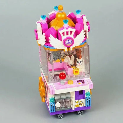 Loz Amusement Park Food Truck Merry-Go-Round Ferris Wheel Mini House Diamond Mini Building Block Cute Toys for Kids and Girls