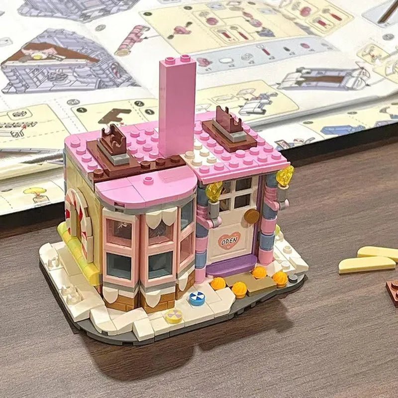 Loz Amusement Park Food Truck Merry - Go - Round Ferris Wheel Mini House Diamond Mini Building Block Cute Toys for Kids and Girls - WORLD TIME VISITS
