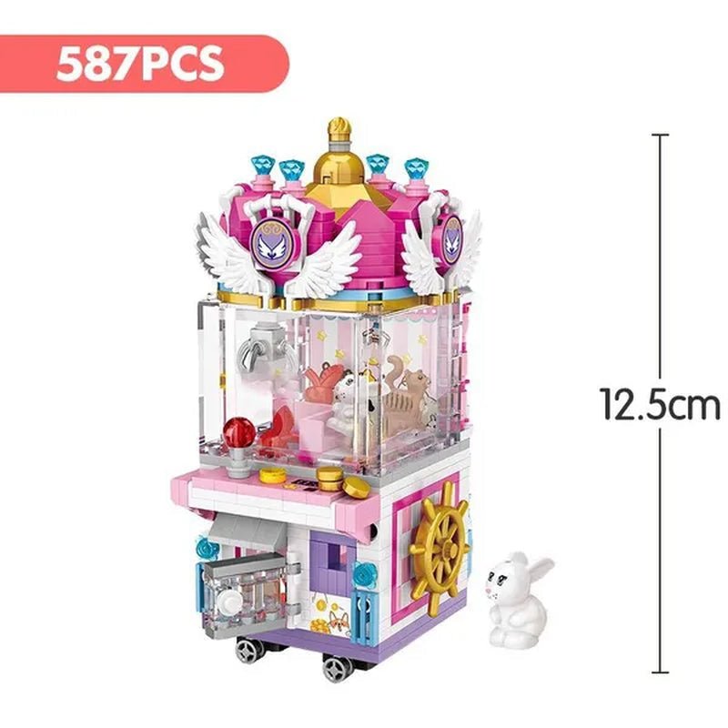 Loz Amusement Park Food Truck Merry-Go-Round Ferris Wheel Mini House Diamond Mini Building Block Cute Toys for Kids and Girls