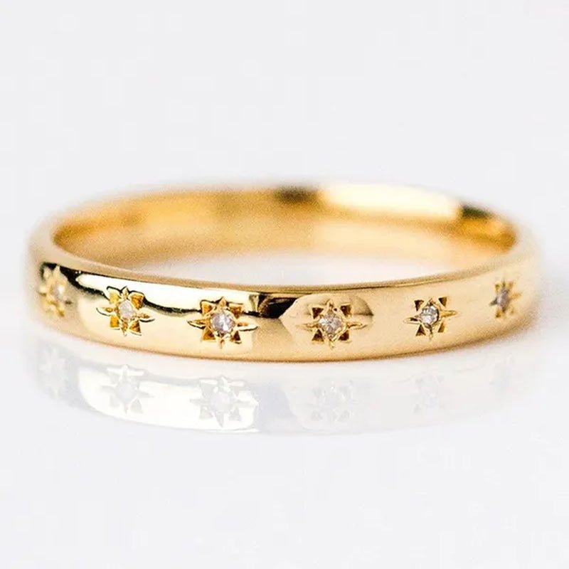 Luxury Bride Jewelry for Women Rings Fashion 925 Sterling Silver Diamond Wedding Band Proposal Engagement Anniversary Party Accessories Gift - WORLD TIME VISITS