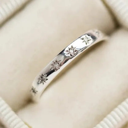 Luxury Bride Jewelry for Women Rings Fashion 925 Sterling Silver Diamond Wedding Band Proposal Engagement Anniversary Party Accessories Gift